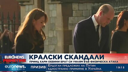 Принц Хари обвини брат си принц Уилям във физическа атака