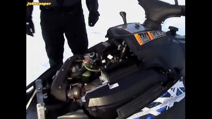 Polaris Widetrak Iq 600 - тест драйв