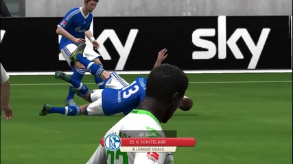 Страхотен гол на Huntelaar- Fifa 14