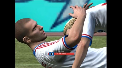 Hamburger Sv - Spartak Moskwa goal M.petric (fifa12)