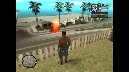 експлозии на gta sa