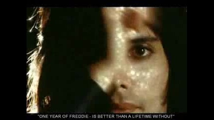 Freddie Mercury - One Year Of Love (fan video)
