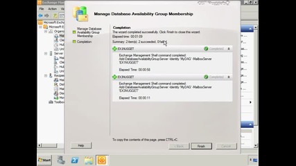 Video 15 - Exchange High Availability Database Availability Groups