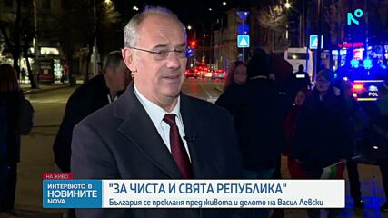 Интервю пред паметника на Васил Левски: Идеите на Левски и съвременна България