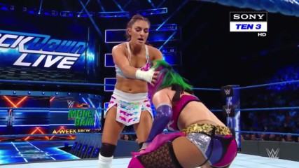 Asuka vs. Sonya Deville & Mandy Rose - 1-on-2 Handicap Match: SmackDown LIVE, 5 June, 2018