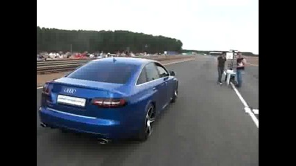 Audi rs6 Evotech vs Nissan Gtr stock