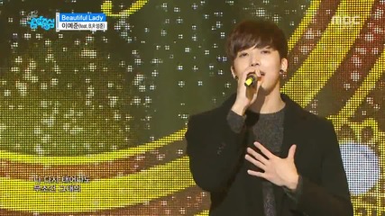 Lee Ye Joon feat. Sungjun of Boys Republic - Beautiful Lady @ 160116 Mbc Music Core