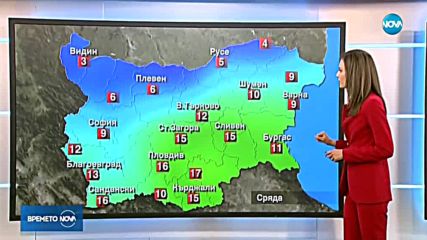 Прогноза за времето (21.03.2018 - обедна емисия)