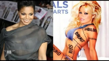 Pamela & Janet Jackson Catfight 