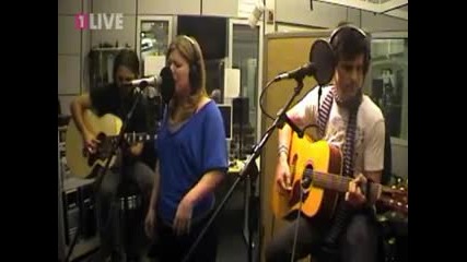 Kelly Clarkson Because Of You Live Acoustic Version German Radio 2009 