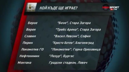 Кой къде ще домакинства през пролетта в Първа лига?