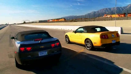 2011 Chevrolet Camaro Ss Convertible vs 2011 Ford Mustang Gt Convertible