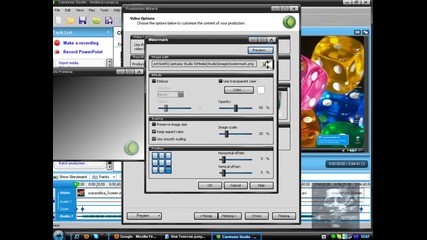 как се слагат някои неща в camtasia studio 5 