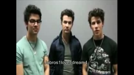 Jonas Brothers send a message to Chile for the earthquake 