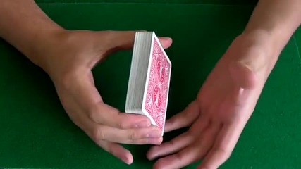 Фалшиво разбъркване False Overhand Shuffle
