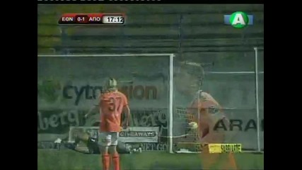 Match - 2010.01.27 (17h00) - Ethnikos 0 - 4 Apoel (kipello) - League - Chipre 