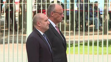 Ключова визита в Берлин: Мерц посрещна Румен Радев