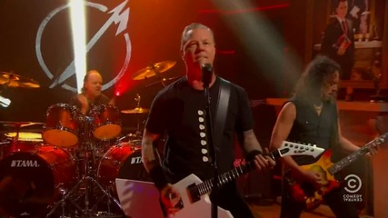 Metallica - For Whom The Bell Tolls - Live On The Colbert Report 2013