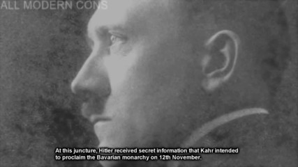 Ahtung! 8 ноември 1923 _ Мюнхен, Германия_ Биреният пуч _ Адолф Хитлер _ Последният Велики Бял Човек