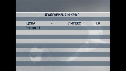 ЦСКА победи с 1:0 "Литекс" и нанесе първа загуба на гостите