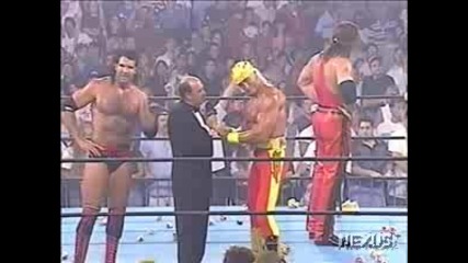 The Outsiders vs. Randy Savage, Sting and Lex Luger - Bash at the Beach 1996 