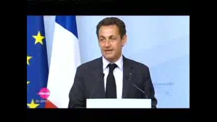 Президента на Франция Саркози Пиян На Срещата На Г8