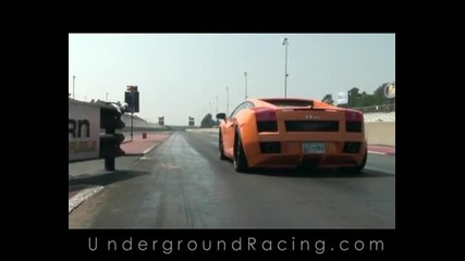 Gallardo Twin Turbo Underground Racing New World Record 