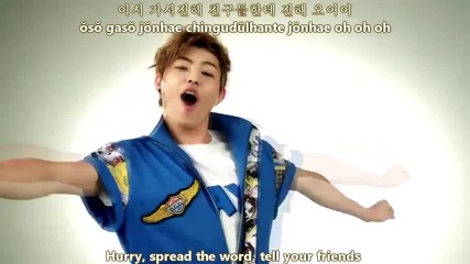 Block B - Tell them [english subs+romanization+hangul]