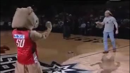 Wwe Hbk Sweet Chin Music to Nba Mascot