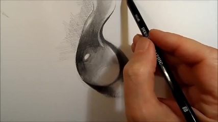 Drawing a Water Drop, Time Lapse