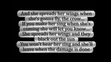 Hurts - The Crow ( Текст )