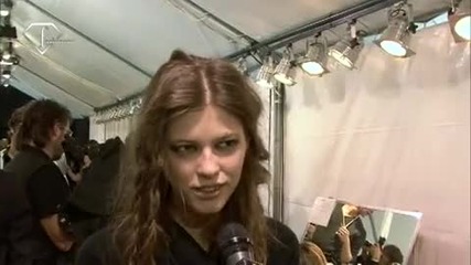 fashiontv Ftv.com - Sophia Kokosalaki Backstage Paris Fall Winter 09 - 10 