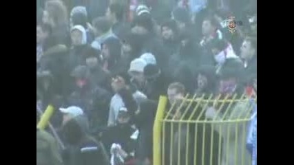 Безредици на двубоя Левски-ЦСКА