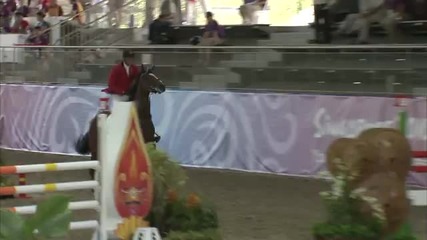 Младежки олимпийски игри 2010 - Конен спорт Индивидуални скоци Първи рунф 