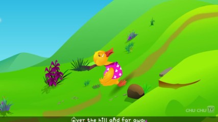 Five Little Ducks Nursery Rhyme With Lyrics - Cartoon Animation Rhymes Songs for Children
