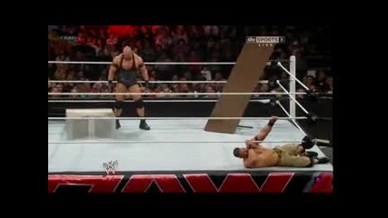 Raw 29.7.13 - John Cena vs Ryback [ Tables Match]