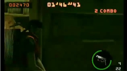 Resident Evil The Mercenaries 3d - Claire Redfield gameplay from Nintendo World 2011 