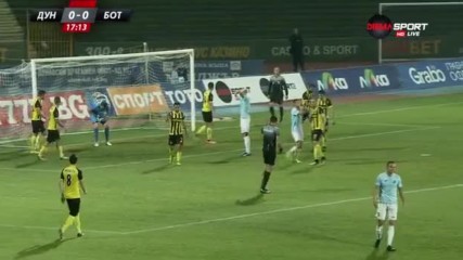 Дунав - Ботев Пд 0:0 /първо полувреме/