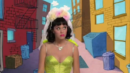 Katy Perry пее Hot N Cold заедно с Елмо от улица сезам 