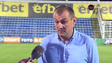 Загорчич: Трябва да играем с по-голямо самочувствие
