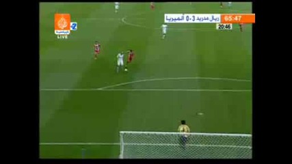 Реал Мадрид - Алмерия 3:0 Гол Клаас Ян Хунтелар