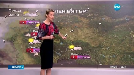 Прогноза за времето (22.02.2017 - обедна емисия)