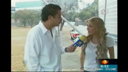 Anahi Grabo Promocionales De Su Campaсa