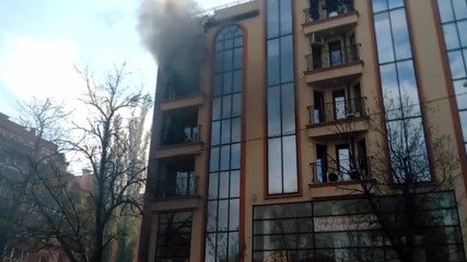 Пожар гори в апартамент в столичния квартал Зона Б-19