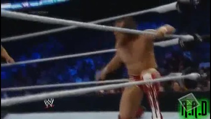 Luke Harper vs Daniel Bryan ( The Wyatt Family пребиват Bryan и Cm Punk ) - Wwe Smackdown 22/11/13