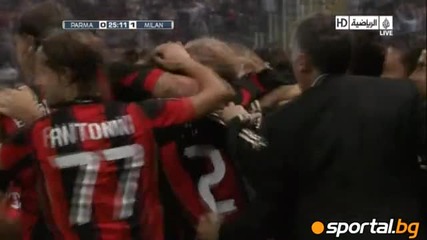 02.10.2010 Парма - Милан 0 : 1 Мач от Италианската Серия А 