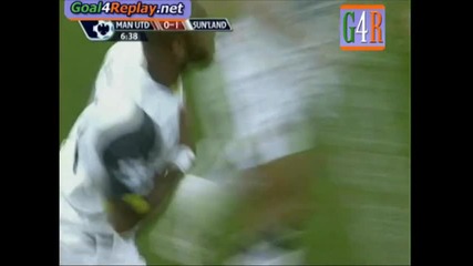 03.10.09 Манчестър Юнайтед 0:1 Съндърланд Бент Гол