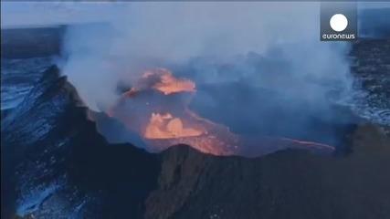Гневът на вулкана Бардарбунга в Исландия