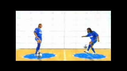 Реклама - Pepsi Totti vs. Ronaldinho
