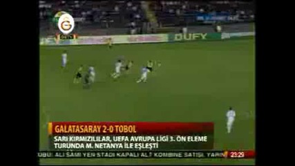 Galatasaray - Tobol 2:0 23.07.09 